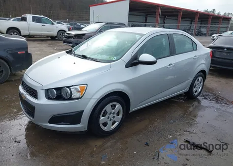 2016 Chevrolet Sonic Ls from USA, damaged, VIN 1G1JA5SH6G4132628